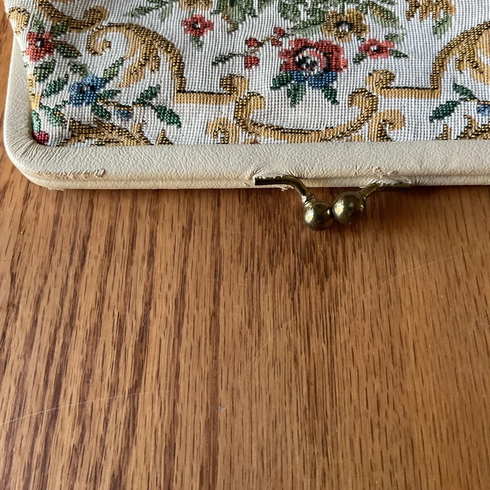 Floral Tapestry Clutch